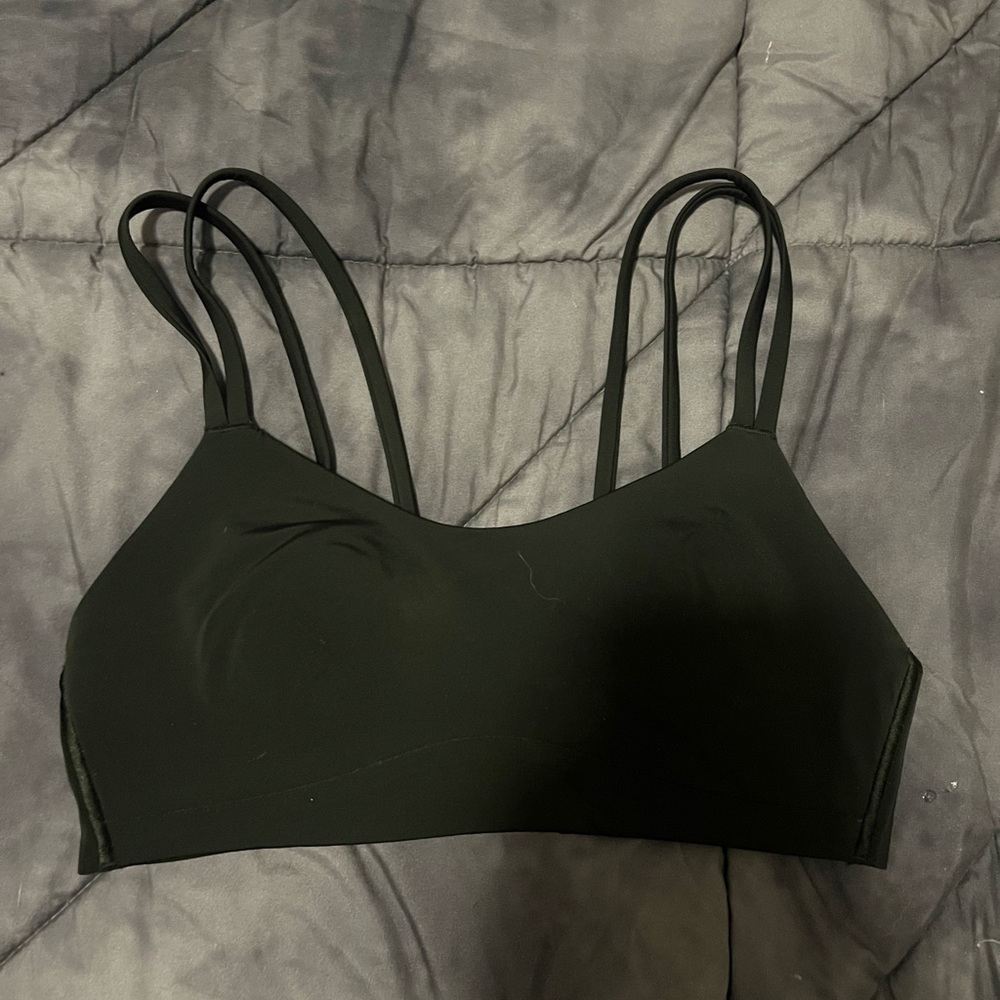 Lululemon Black like a cloud bra- worn once!